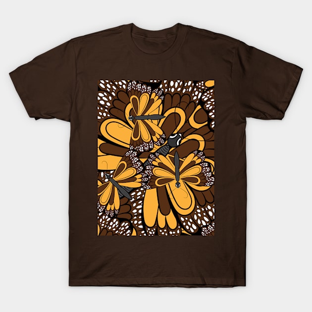 Butterfly Pattern T-Shirt by bless2015